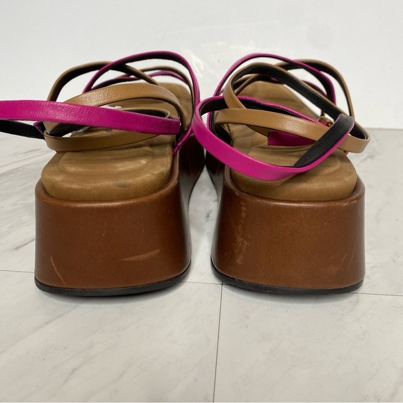 Rag & Bone Logan Platform Strappy Sandal 40 / 10 - Picture 4 of 15